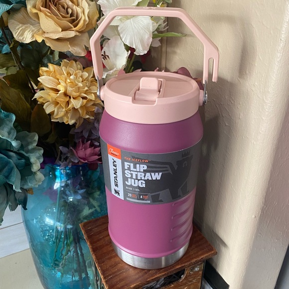 Stanley Other - New 💖 RASPBERRY 💖XL Stanley FLIP STRAW 64 oz Jug The Iceflow